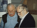 Владимир Игошев и Василий Белов, Москва, 1990-е годы. Фотография из фондов музея-квартиры В.И. Белова